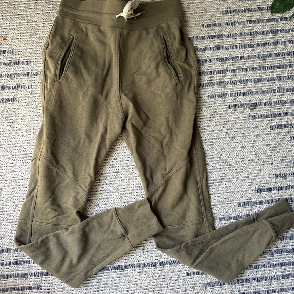 John Elliott Green Sweatpants Relaxed Fit